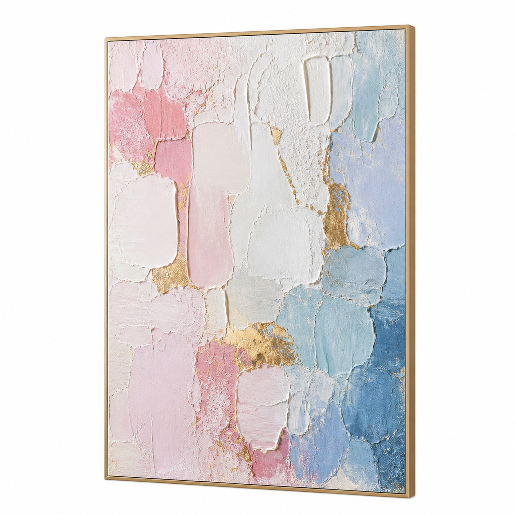Soyut Renk Geçişleri Tablo — Pastel Tonlarda