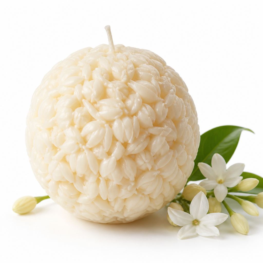 Yasemin Kokulu El Yapımı Küre Mum