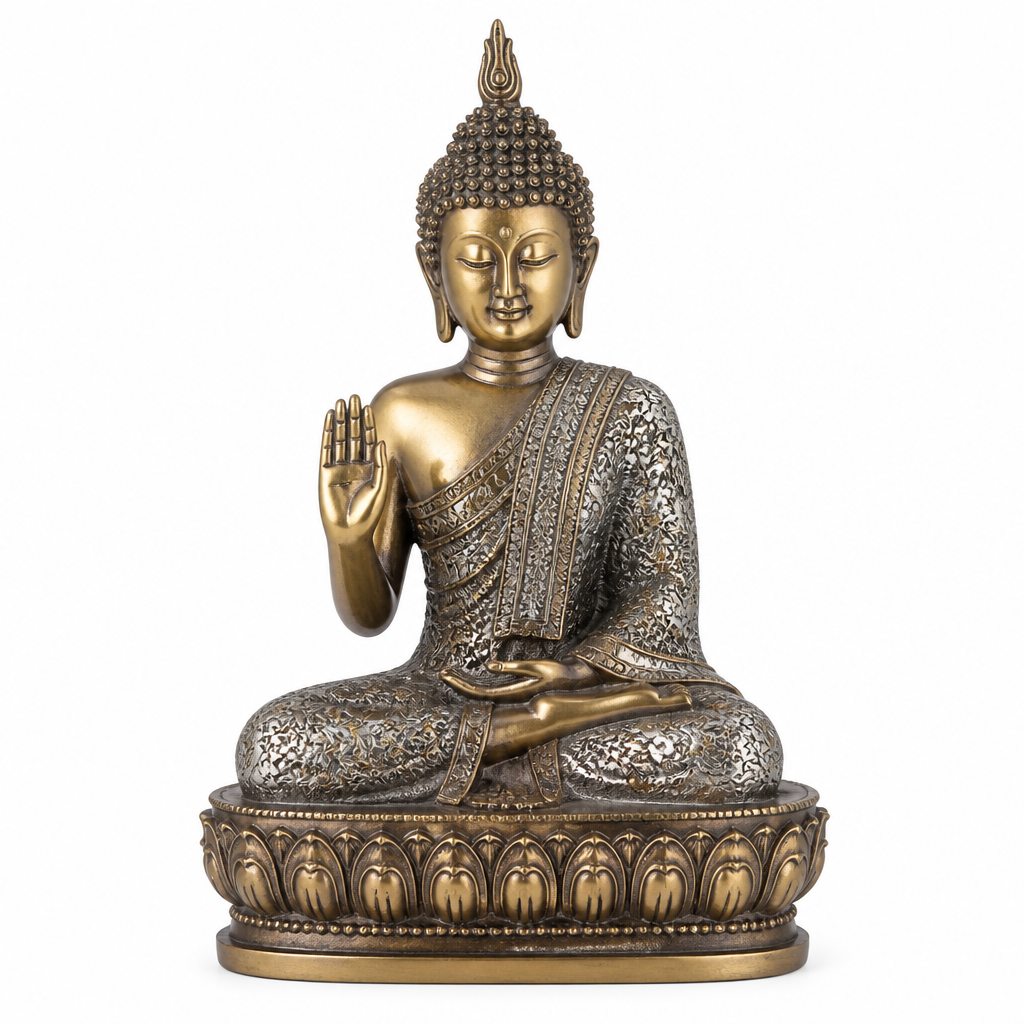 Zarif Metal Buda Biblo