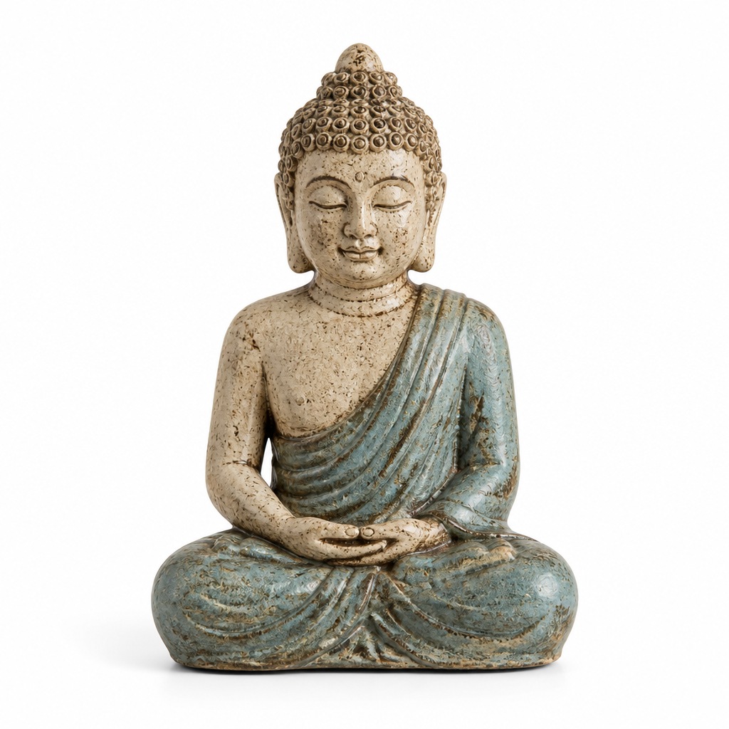 Rustik Seramik Buda Biblo