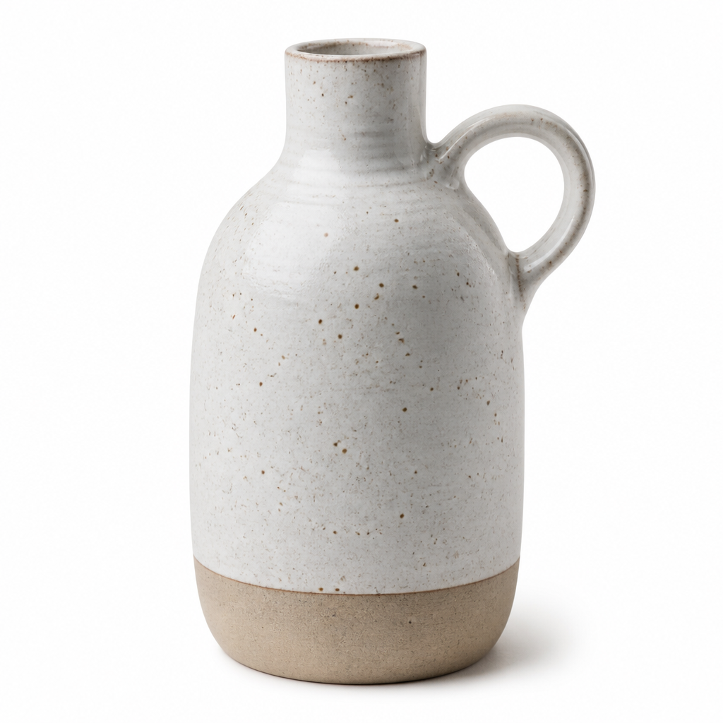 Minimalist Seramik Şamdan