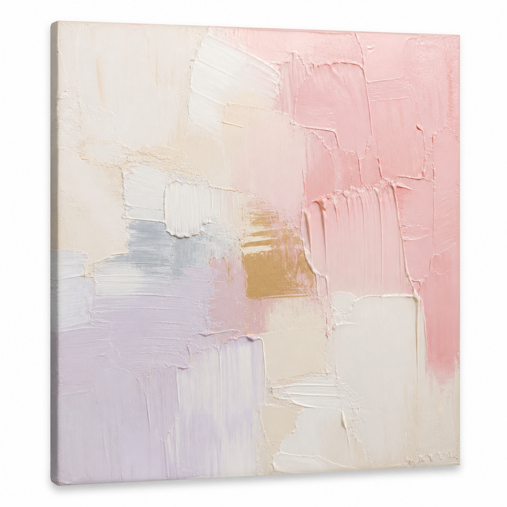 Modern Renk Geçişleri Tablo — Pastel Tonlarda